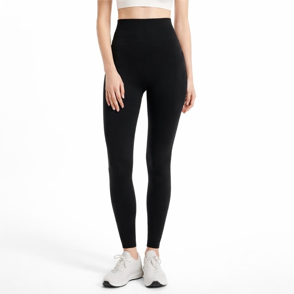 Danskin Women's S Satin Stitch 7/8 Legging Black H0753